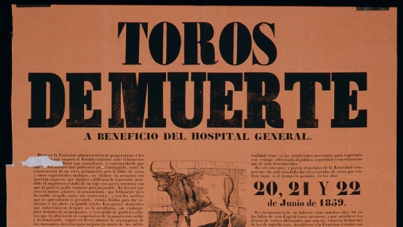 Primer cartel taurino