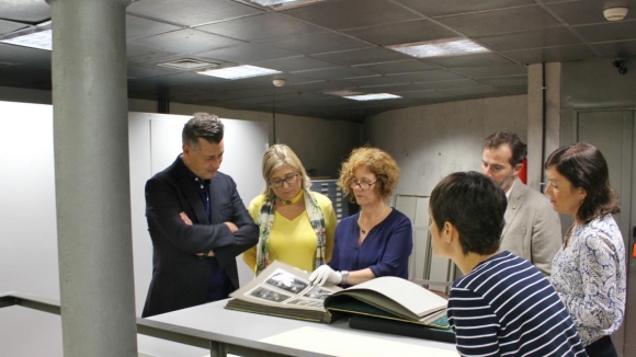 Visita a l'Arxiu dels diputats provincials del grup Ciudadanos