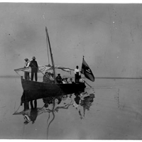 AUTOR DESCONOCIDO. Paseo en barca por la Albufera de Valencia Valencia. 1916. ES.462508.ADPV/Colección Cháfer, imagen nº 02312