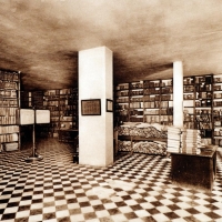 VICENTE BARBERÁ MASIP. Vista del interior del Archivo del Hospital General. 1927. ES.462508.ADPV/Biblioteca. Folletos/W0001 nº 1
