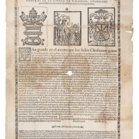 Gran jubileo del Hospital General de la ciudad de Valencia. Entre 1556 y 1559. ES.462508.ADPV/Efímeros/caja 2, nº 9