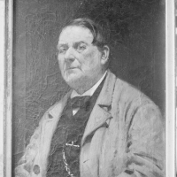 Retrato de D. José Martínez de Carpesa "El Carpesano", por Ignacio Pinazo Camarlench, 1871. Casa Museo de Pinazo de Godella. Fotografía: Colección Enrique Cardona, ca. 1925. Signatura 0675.
